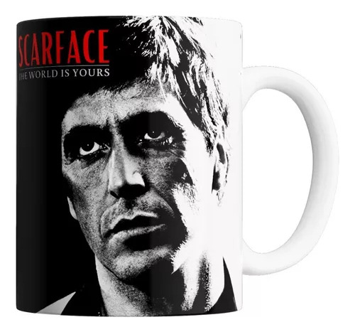 Taza Ceramica Importada - Scarface  Modelo 01