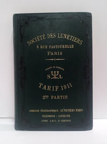 Société des lunetiers hot sale