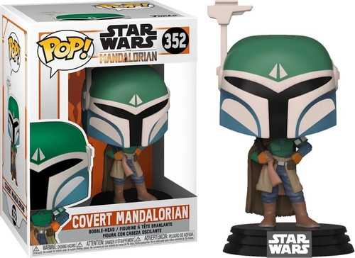 Funko Pop Star Wars #352 Mandalorian Covert Mandalorian Orig