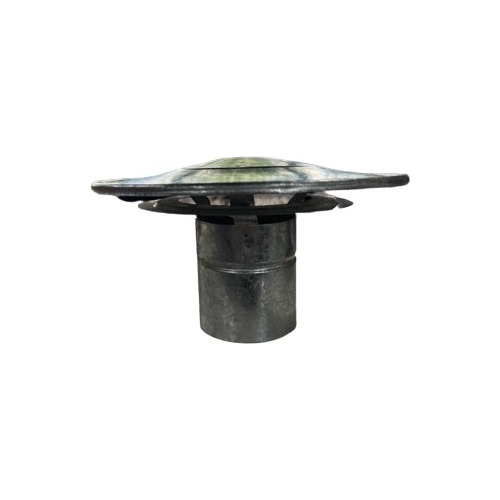 Zingueria Sombrero Chapa Galvanizado De 4 Pulgadas (101mm)