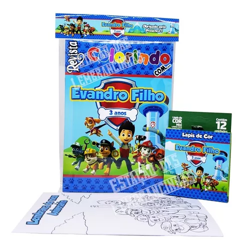 Livro de colorir Roblox lembrancinha - Digion Paper - Kit de