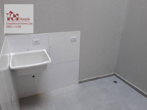 Imagem 7 de 10 de Apartamento Com 2 Dormitórios À Venda, 59 M² Por R$ 350.000,00 - Utinga - Santo André/sp - Ap3198