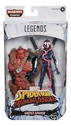 Ghost Spider Venom Marvel Legends Baf Venompool