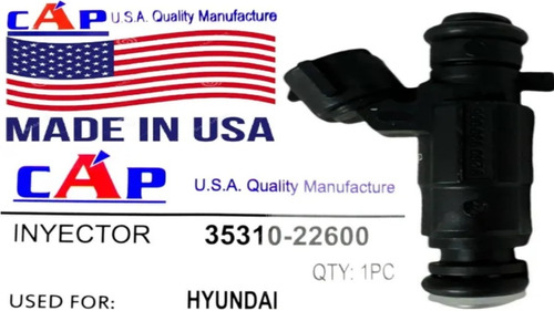 Inyector Hyundai Elantra 1.6 Getz 1.6 4 Huecos Tienda Fisica