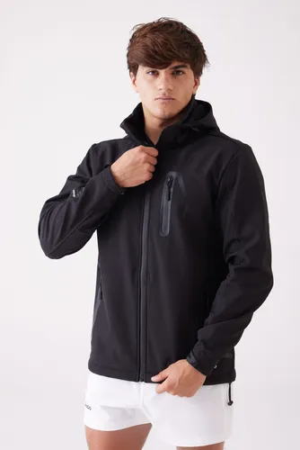 Campera Abrigo Softshell Capucha Desmontable Nueva Zelanda
