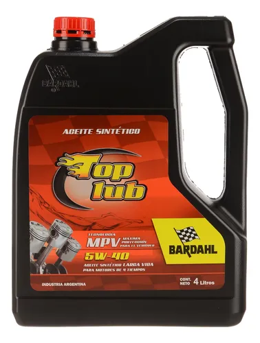 Aceite Sintético 5w40 Bardahl 4l