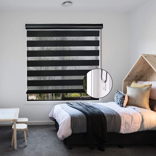 Cortinas Roller Dia Y Noche, Duo, Zebra - Tejido Zakinthos