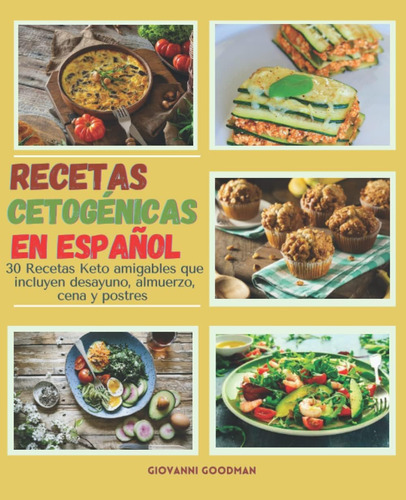 Libro: Recetas Cetogénicas En Español: Comienza Con Tu Plan 