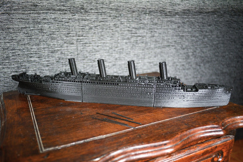 Maqueta Titanic A Escala 1:500 Para Armar Y Pintar