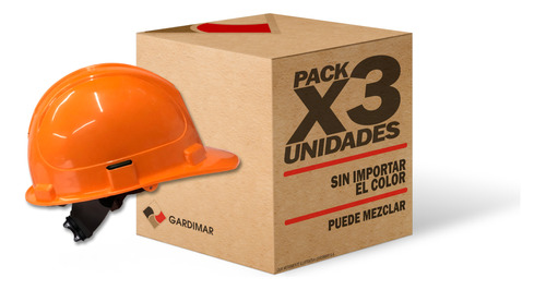 Casco De Seguridad Para Obras - Aprobado Iso, Unit, Iram X3