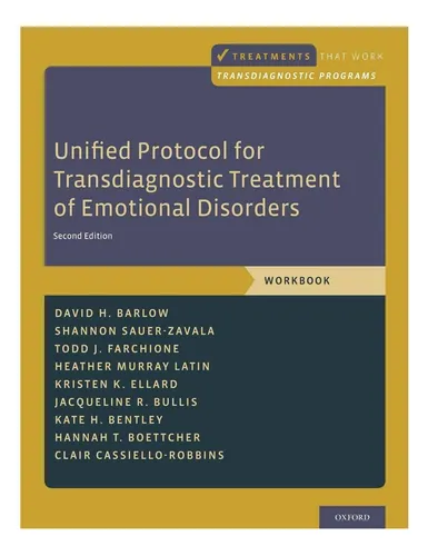 Libro: Protocolo Unificado Para El Tratamiento Transdiagnóst