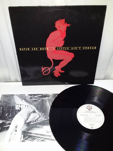 Lp David Lee Roth - A Little Ain't Enough. Importado (Usado)