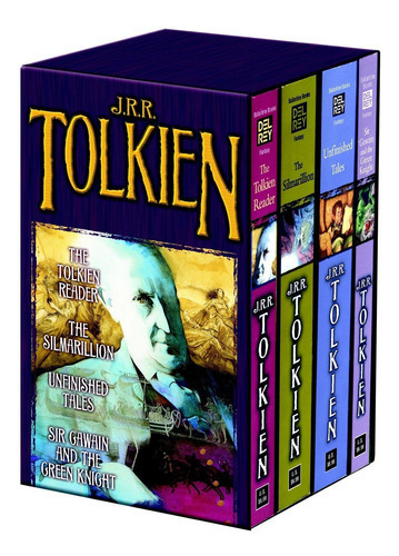Libro Tolkien Fantasy Tales 4c Box Set Mm Nuevo