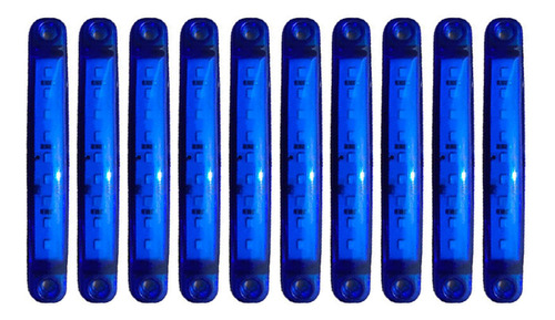 Salm 10pcs Dc 10-30v 9 Led Lámpara De Señal De Señalización