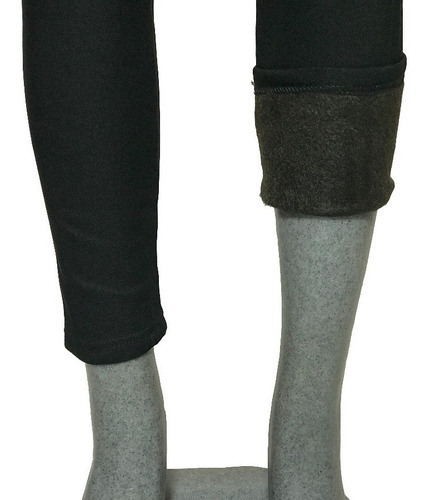 Leggings Lycra Liso, Termico Tipo Polar (peluche Por Dentro)