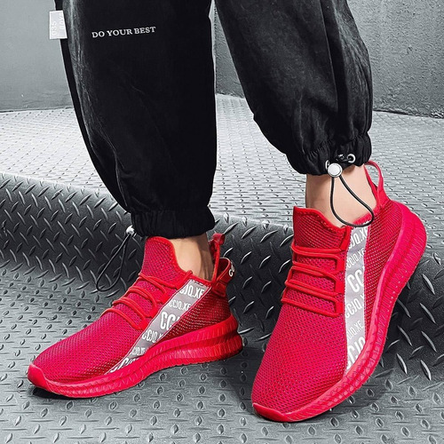 Zapatillas De Running Para Hombre De Color Blanco