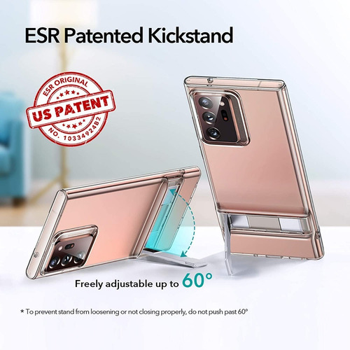 Funda Galaxy Note 20 Ultra - Esr Metal Kickstand Cristal