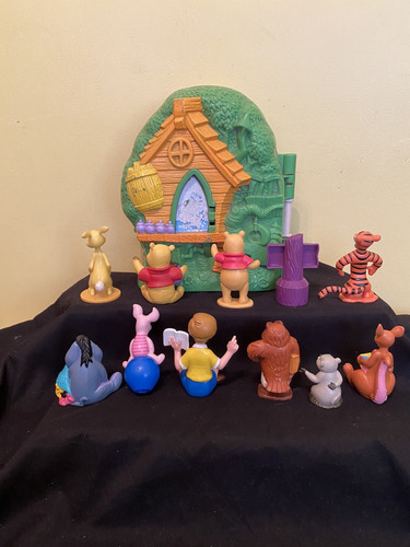 Winnie Pooh Set Casa Arbol Vintage Tigger Igor Armado (Usado)