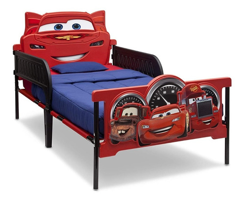 Delta Cars 3d Twin Disney Cama Sencilla Infantil Niños