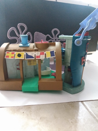 Krusty Krab And Chum Bucket- Mattel