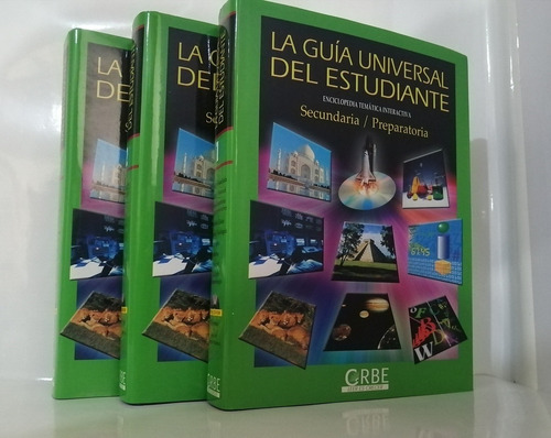 Guía Del Estudiante Secundaria Y Preparatoria 3 Vol Y 6 Cd.