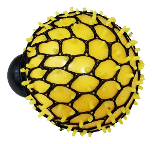 Pocket Money Juguete 06cm Pelota Squisky Estirable Color Amarillo