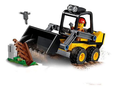 Lego City Kit De Grandes Vehículos 60219 Kit De Const 88 Pza