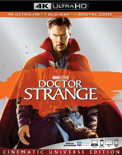 Blu Ray 4k Ultra Hd Doctor Strange Dc Marvel Original 