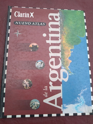 Nuevo Atlas De La Argentina- Clarín,  Encuadernado-