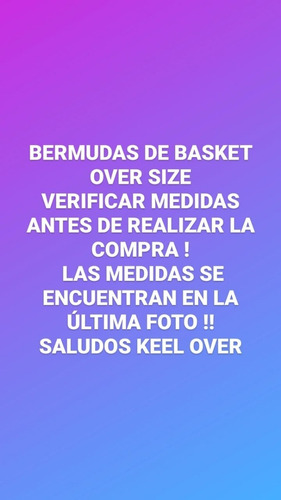Bermuda Short Basket Hombre Keel Over Bronx
