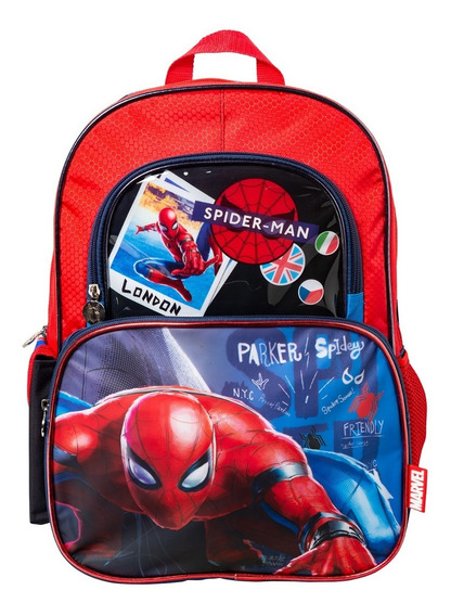 Azul-rojo Spm-66157 Spiderman Mochila Intek Azul-rojo Spm-66157 Spiderman Mochila Intek
