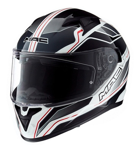 Casco Moto Doble Visor Mac Speed 2.0 Galaxy Motorace Vm