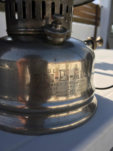 Farol Antiguo Muy Cuidado A Querosene Primus No Sesi Anda (Usado)