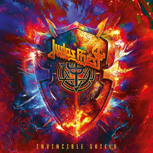 Cd Invincible Shield Judas Priest Original Eeuu