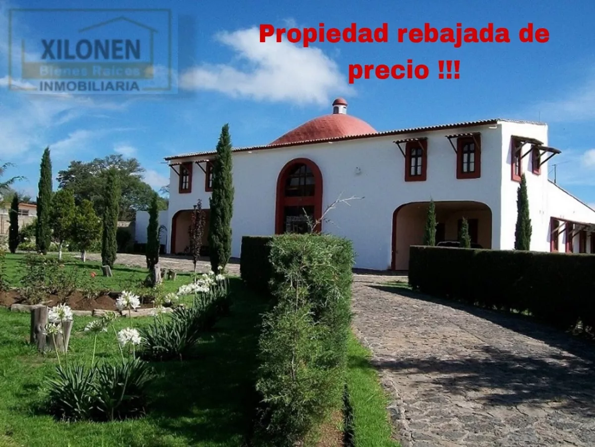 Finca/rancho Residencial Campestre Tipo Hacienda, Municipio De Jilotepec Edo.méx., A 5 Min Autopista Méx. A Qro. En Zona Campirana. Servicios Necesarios. El Precio Es Menor Que El Valor Comercial !!!