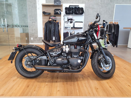Imagem 1 de 9 de Triumph Bonneville Bobber Black 1200