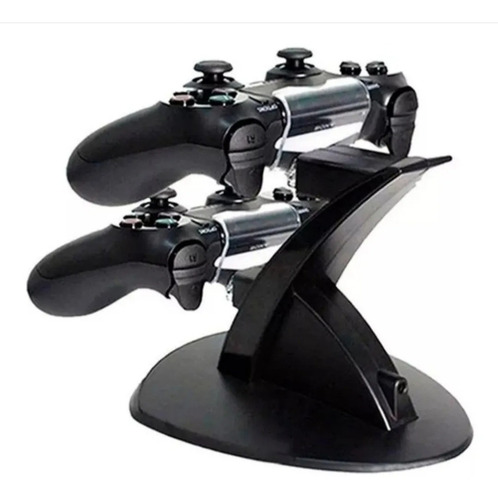 Cargador Genérico 12v Dual Para Consola Negro