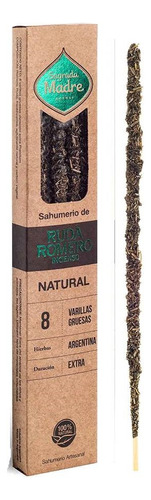 Vareta Sagrada Madre Linha Natural Fragrância Ruda Romero Em Caixa X 8 Unidades  30g