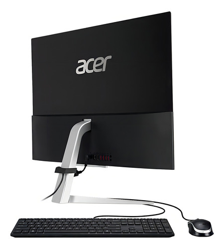 Computadora All In One Acer Aspire C24 Amd Ryzen 5 5500u Ram 8gb 512gb Ssd 23.8 Windows 11 Home Teclado En Español Mouse