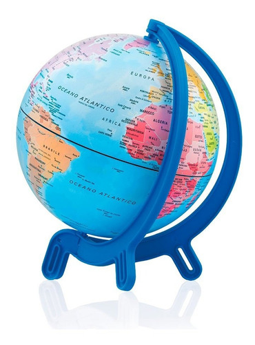 Mini Globo Terrestre Giacomino Político 16 Cm - Tecnodidatti