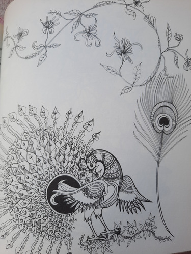 Libro Para Colorear Tangle Wood