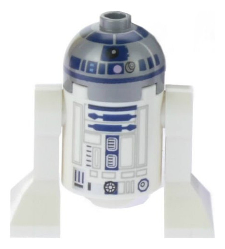 Minifigura Lego Star Wars R2d2, Droide Astromecánico, En Col