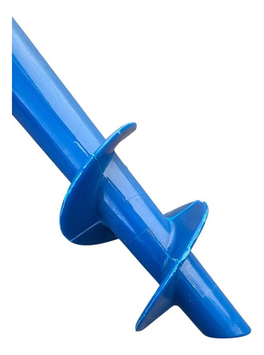 Tirabuzón Para Sombrillas - Saca Arena Anclaje Azul Tirabuzon Para Sombrilla
