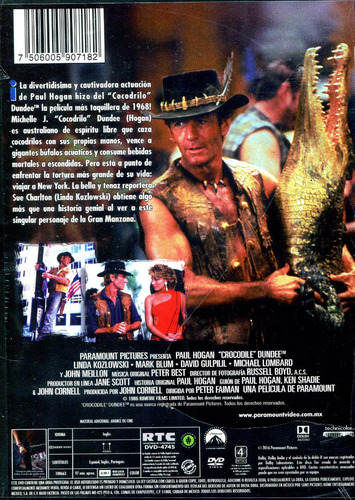 Dvd Cocodrilo Dundee ( Crocodile Dundee ) - Peter Faiman