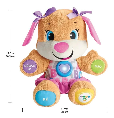 Irmã Cachorrinho Smart Stages Fala Em Português Fisher Price