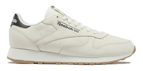 Zapatillas Reebok Classic Leather Blanco Gris Hombre