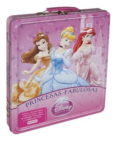 Libro Princesa Disney: Princesas Fabulosas: Lata Com Asa