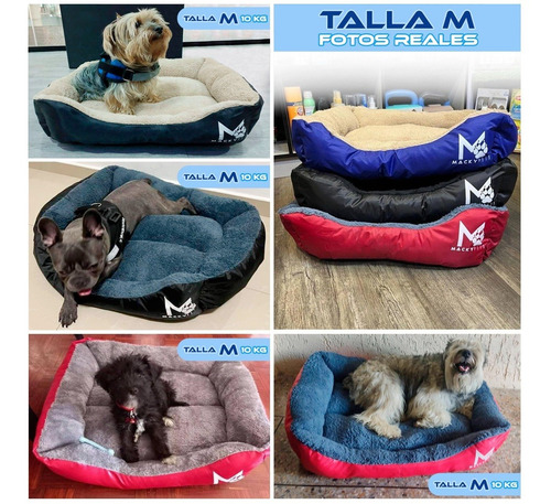 Imagen 6 de 6 de Camas Importadas M Tela Felpa Para Mascotas