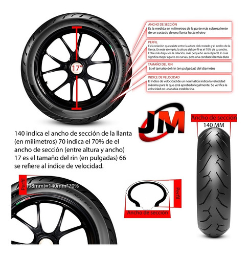Llanta 120/80-17 Tl Ts822 Timsun Ns160 Pulsar180 Apache180