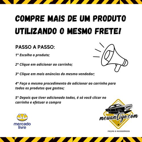 Chave Botão Farol Milha Auxiliar Corcel Gt Maverick